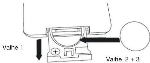 GENEVA Model M +CD - Pariston vaihtaminen kauko-ohjaimeen - 1