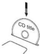 GENEVA Model M +CD - Ascoltare un CD (maggiori dettagli a pagina 107): - 1