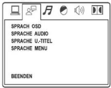 Tevion MDVD 393 - JEZIKOVNE NASTAVITVE - 2