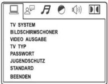 Tevion MDVD 393 - Meni Setup - 1