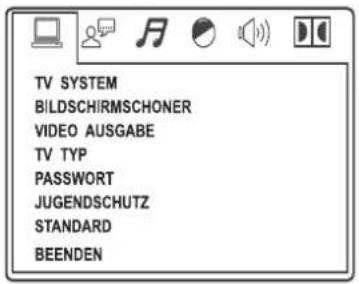 Tevion MDVD 393 - Menu Setup - 1