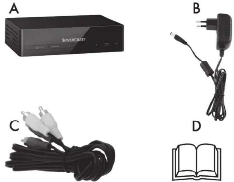 SILVERCREST SMRA 5.0 A1 - Lieferumfang - 1