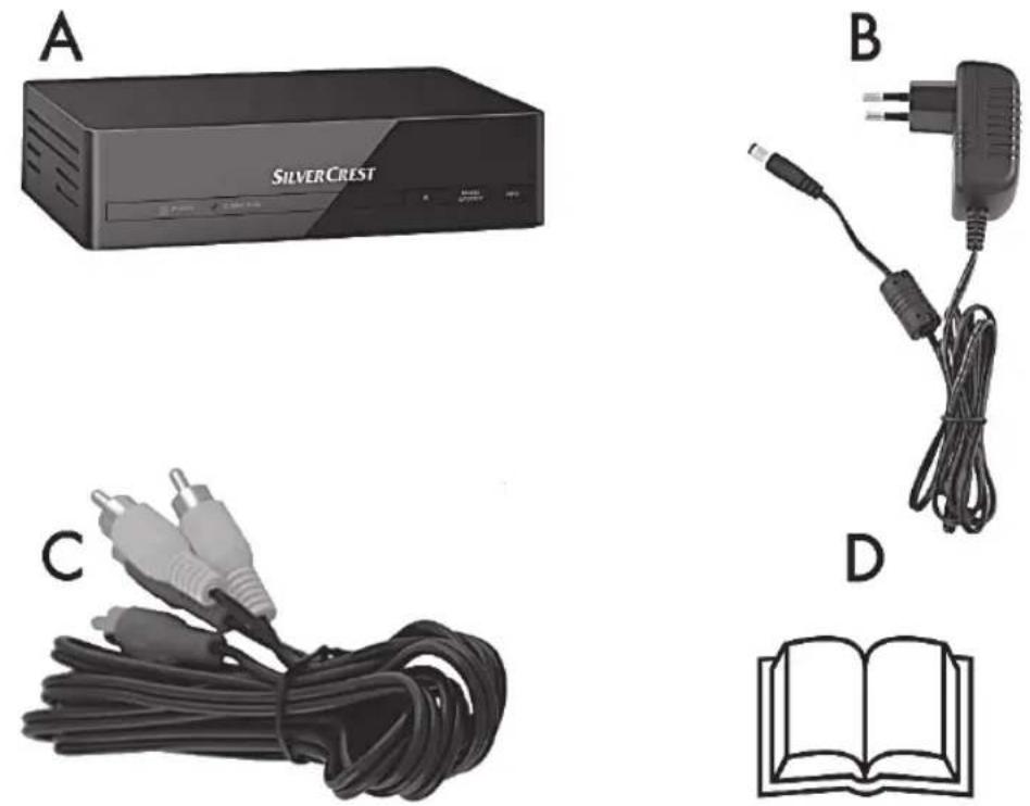 SILVERCREST SMRA 5.0 A1 - Contenuto della confezione - 1