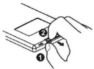 OneConcept V 15BT 10029361 - Preparing the Remote Control - 1