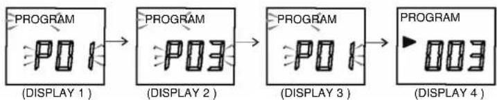 ELTA 2322 - PROGRAM key [Function Explanation] - 1