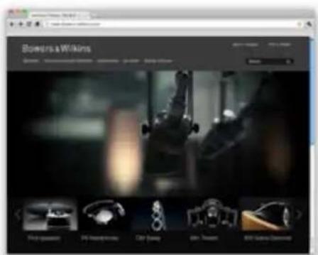 BOWERS & WILKINS A7 - A5可使用於： - 1