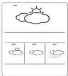 HAMA WFC840 - SWITCH DAY WEATHER INFORMATION  NIGHT WEATHER INFORMATION - 1