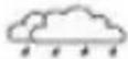 HAMA WFC310 - Wettersymbole / Weather symbols / Symbôles météo / Weerpictogrammen / Simboli meteorologici - 15