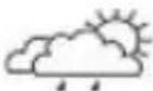 HAMA WFC310 - Wettersymbole / Weather symbols / Symbôles météo / Weerpictogrammen / Simboli meteorologici - 12