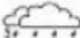 HAMA WFC310 - Wettersymbole / Weather symbols / Symbôles météo / Weerpictogrammen / Simboli meteorologici - 16