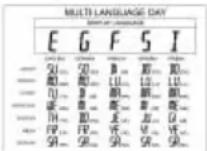 HAMA EWS2020 - NOTE: The moon phase and the weekday will be automatically calculated and displayed for the date set above. - 1
