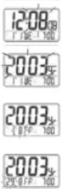 HAMA 104951 - Réglage MANUEL de l'heure et de la DATE - 2