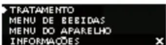 SEVERIN S2 Plus One Touch KV 8023 - Vista "Menu do aparelho" - 1