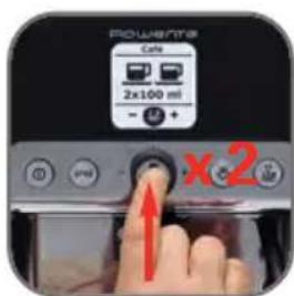 ROWENTA ES 6930 - FONCTION DEUX TASSES - 2