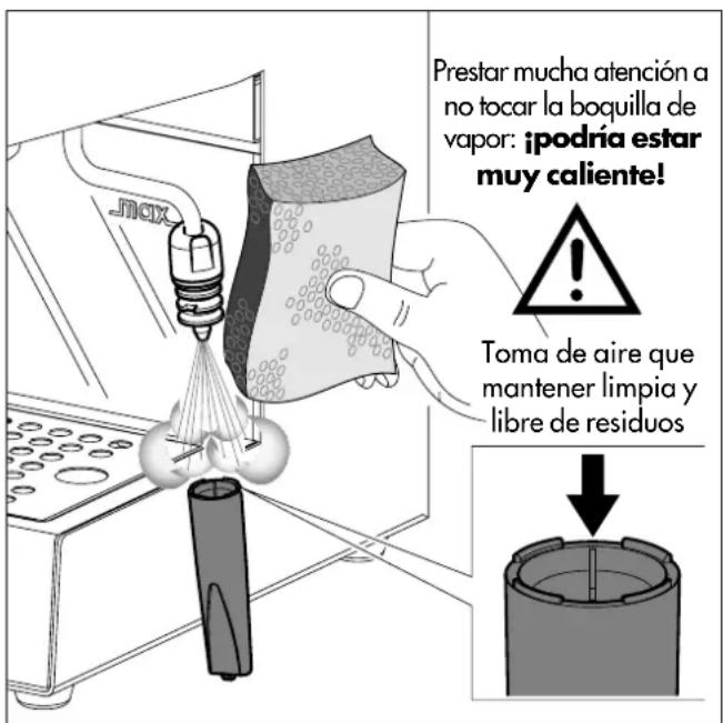 GAGGIA Classic RI8161 - Instrucciones para la limpieza: - 1