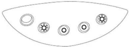 GAGGIA K111D - Meaning of the indicator lamps on the control panel - 6
