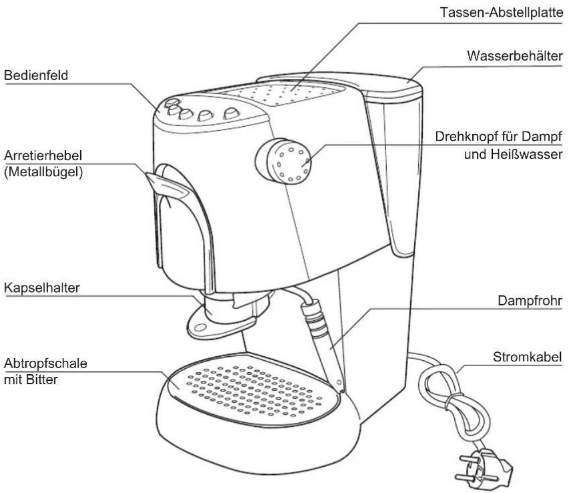 GAGGIA K111D - Maschinenbestandteile - 1
