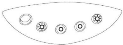 GAGGIA K111D - Significato delle spie del pannello comandi - 5