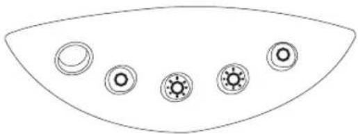 GAGGIA K111D - Meaning of the indicator lamps on the control panel - 7