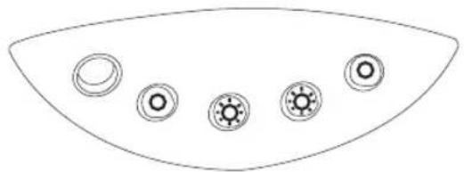 GAGGIA K111D - Significado de los pilotos del panel de control - 7
