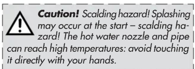 GAGGIA New Baby Dose - Making hot water: - 1