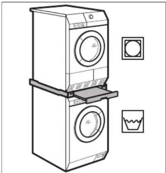 ELECTROLUX TWSL5E - Bausatz Wasch-Trocken-Saule - 1