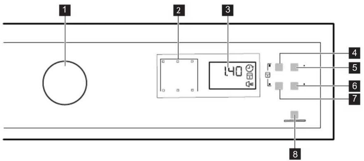 ELECTROLUX EDP2074PEW - BEDIENINGSPANEEL - 1