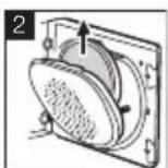ELECTROLUX EDH 97980 W - Nettoyage des filtres à peluches - 8