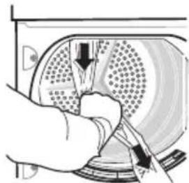 ELECTROLUX EDH 97980 W - Let op! - 2