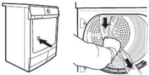 ELECTROLUX EDH 97980 W - Vorsicht! - 1