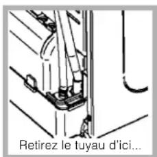 HOTPOINT TCD 93B 6H - Vidange de l'eau - 1