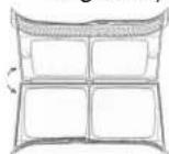 HOTPOINT TCD 93B 6H - Limpar o filtro(before de cada ciclo - 1