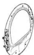 GE GFD49 - PIEZAS DE LA PUERTA - 14