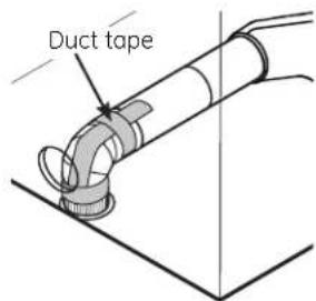 GE GFD49 - ADDING A NEW DUCT - 4