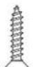 GE GFD49 - STACKING KIT GEFLSTACK CONTENTS (OPTIONAL ACCESSORY) - 2