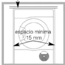 HOTPOINT TCD 833 - Donde instalar la secadora - 1