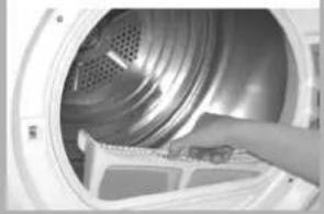 HOTPOINT TCD 833 6PZ1 - Flusenfilter ... - 2