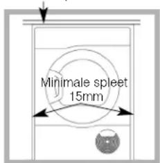 HOTPOINT TCD 833 6PZ1 - Het plaatsen van de droogautomaat - 1