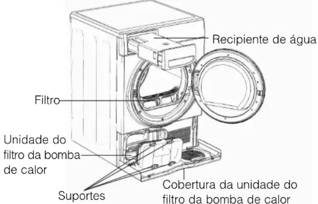 HOTPOINT TCD 833 6PZ1 - Esvazie o recipiente de água após cada ciclo - 1