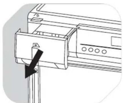 OK OTD 202D - Svuotamento del serbatoio per la raccolta dell'acqua. - 1