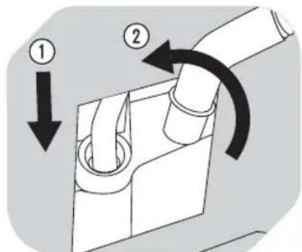 OK OTD 202D - Tömning av vatten med dräneringsör - 2