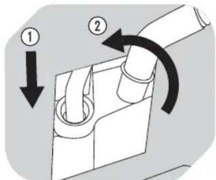 OK OTD 202D - Draining water with the drainpipe - 2