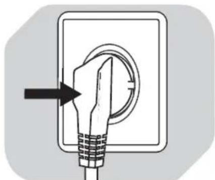 OK OTD 202D - De droogtrommel op de voeding aansluten - 1