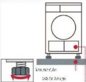 CONSTRUCTA CWK4W361NL - installation du siche-linge - 3