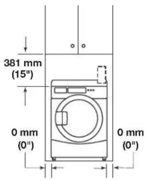 381 mm (15") 0 mm (0") 0 mm (0")