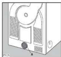 Zanussi-Electrolux TDE 4124 - Anschluß eines Abluftschlauches - 1