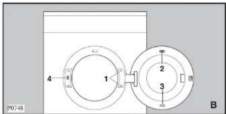 Zanussi-Electrolux TDE 4124 - Dieser Vorgang muß von einem Fachmann durchgeführt werden. - 2