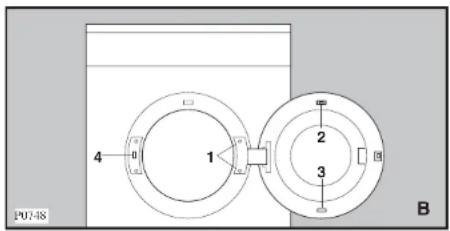 Zanussi-Electrolux TDE 4124 - Deze wijziging mag uitsluitend door een daartoe bevoegt persoon uitgevoerd worden. - 2