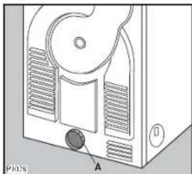 Zanussi-Electrolux TD 4100 - Anschluß eines Abluftschlauches - 1
