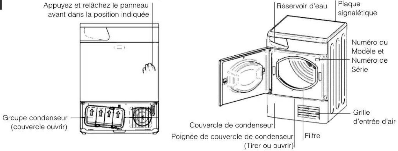 Ariston Thermo TCD751 - Description du sèche-linge - 2